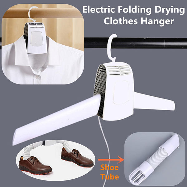 1pcs Electric Clothes Drying Rack Smart Hang Clothes Dryer Portable Outdoor Travel Mini Folding Available Clothing Shoes Heater